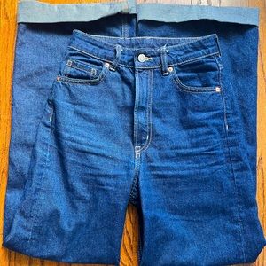 Divided wide leg jeans